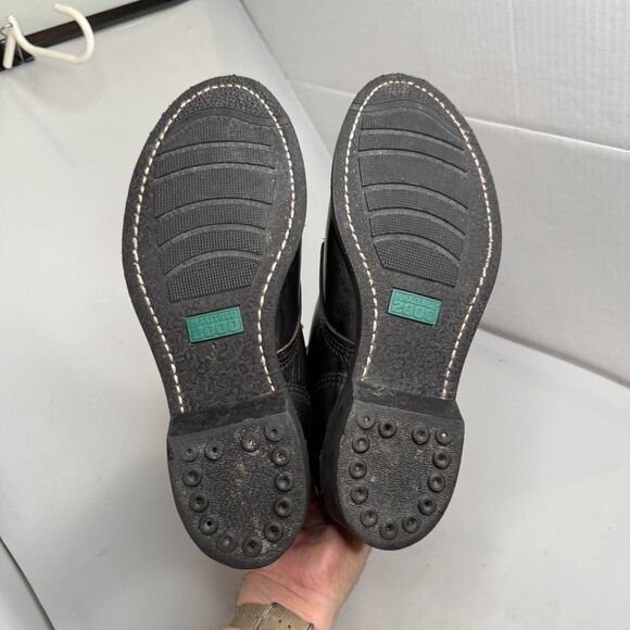 Carolina Men’s Black Leather Safety Steel Toe Work Boots Size 11 Made in USA EUC - Picture 7 of 16